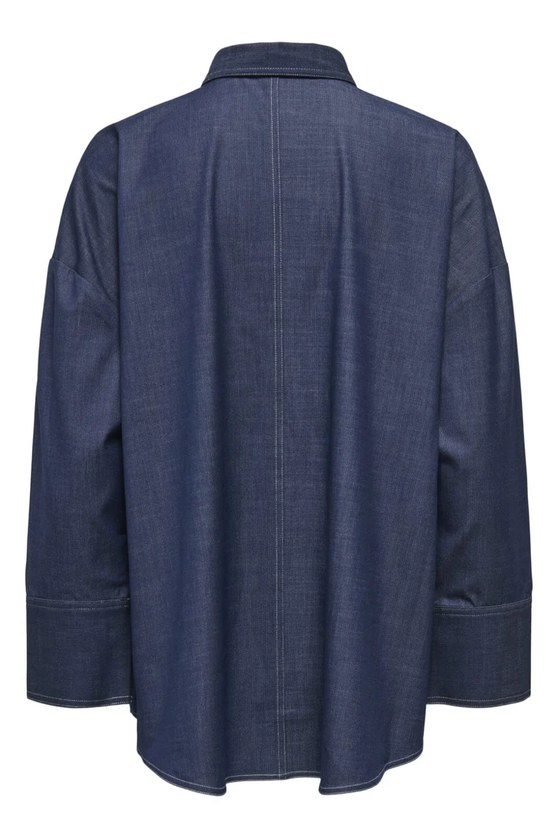 Only - Onljina L/S Stitch Shirt Cc - 4863706 Naval Academy W. Contrast Stitch
