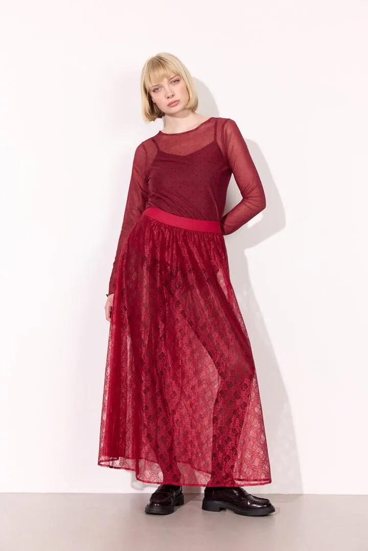 Hunkøn - Ofelia Skirt 25926 - Zinfandel