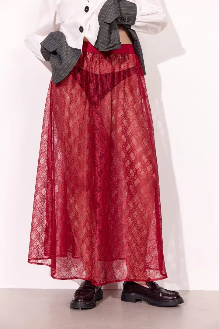 Hunkøn - Ofelia Skirt 25926 - Zinfandel