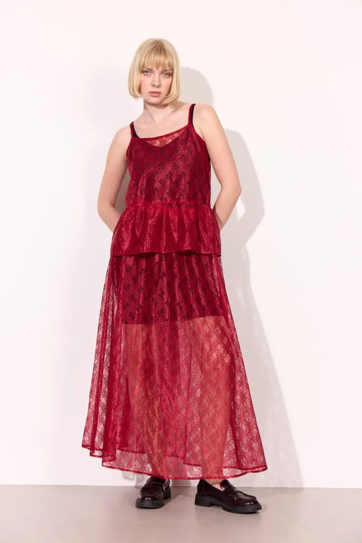 Hunkøn - Ofelia Skirt 25926 - Zinfandel