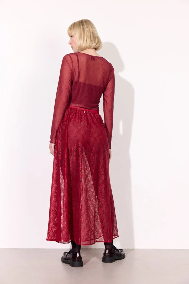 Hunkøn - Ofelia Skirt 25926 - Zinfandel