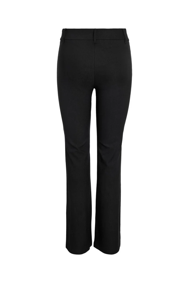 Noisy May - Nmwayne Nw Flared Pant Box - 4899804 Black