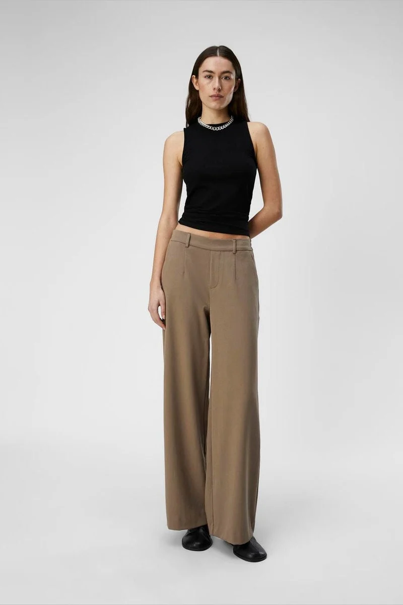 Object - Objlisa Wide Pant - 3862279 Fossil
