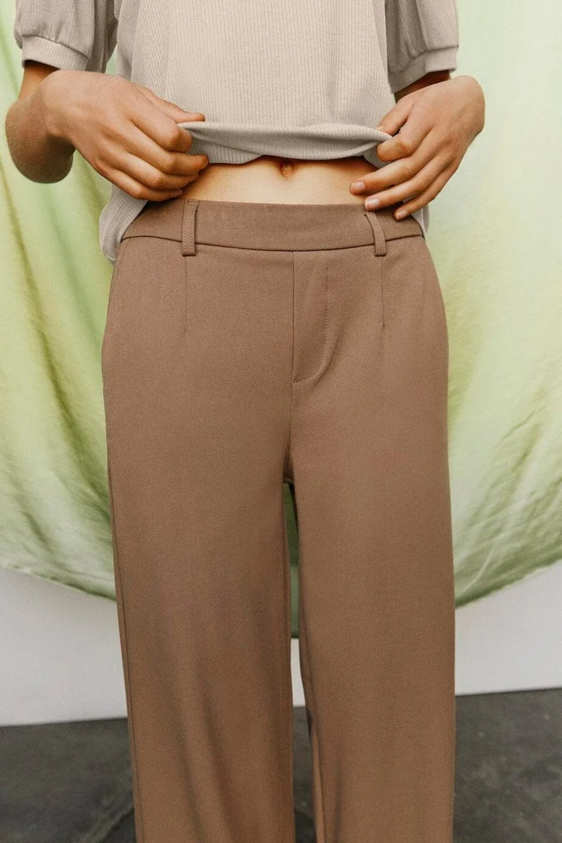 Object - Objlisa Wide Pant - 3862279 Fossil