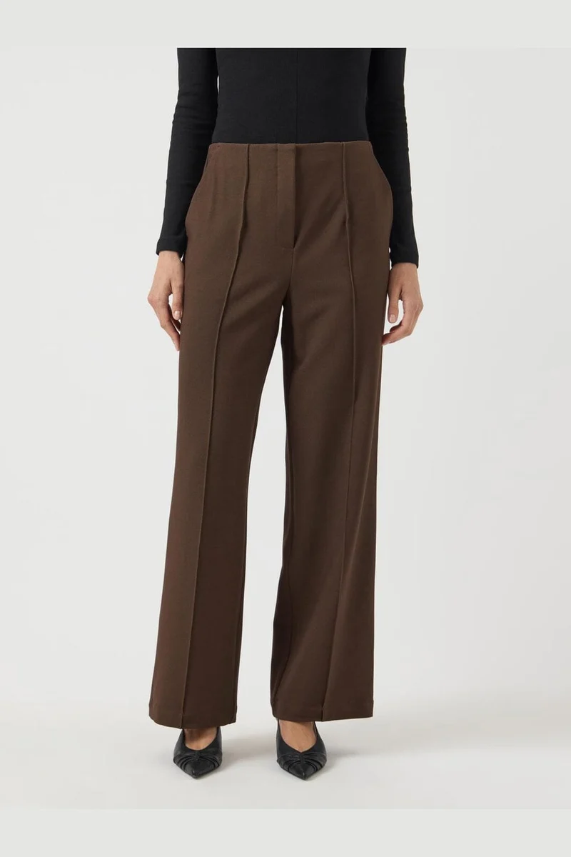 YAS - Yasreemaj Pant - 4961527 Chocolate Brown
