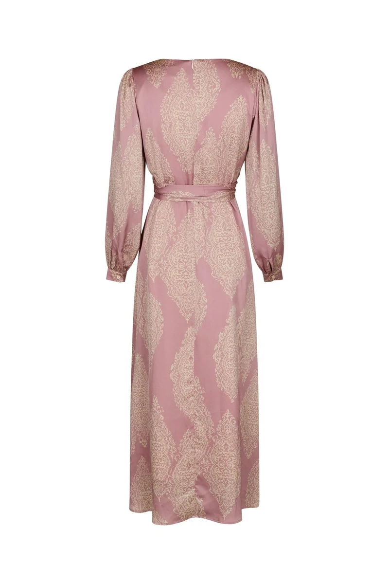 Neo Noir - Bretti Paisley Drop Dress 168466 - 823 - Evening Rose