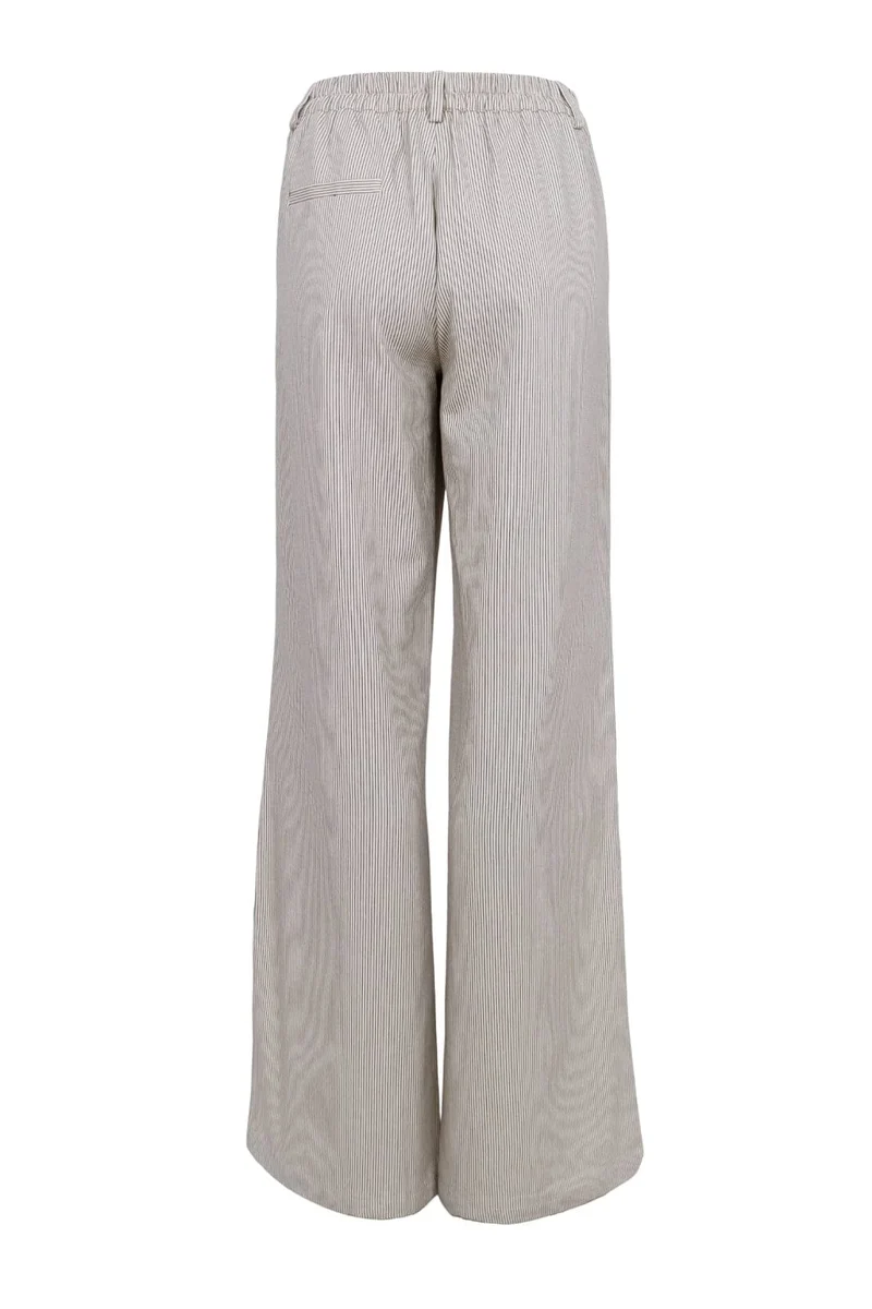 Black Colour - Bclolly Pant 40820 - White Black