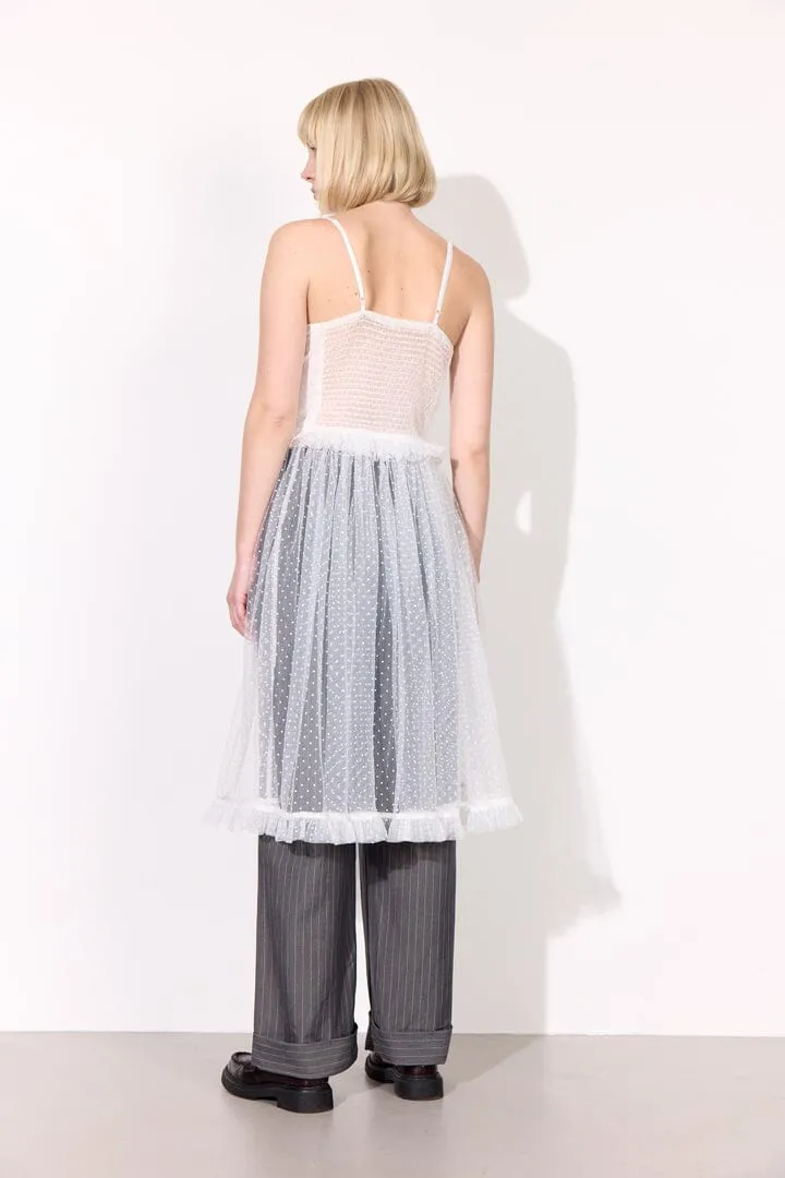 Hunkøn - Leslie Dress 25911 - White