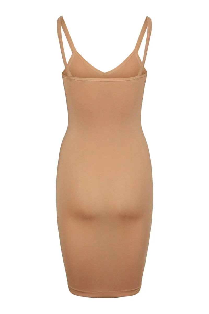Pieces - PcBallroom Long Singlet - Nature