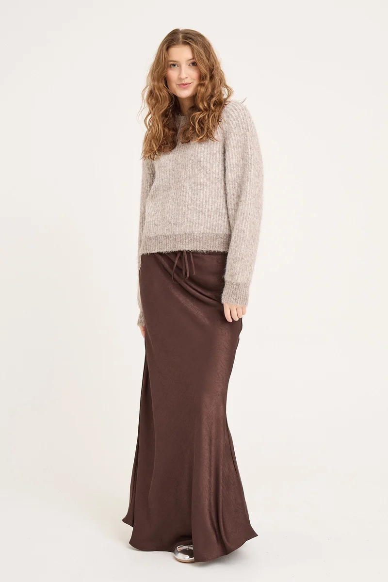 A-View - Emily Skirt AV4923 - 194 - Dark Brown