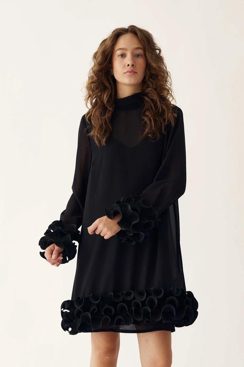 Noella - Latania Dress 14510001 - 004 - Black