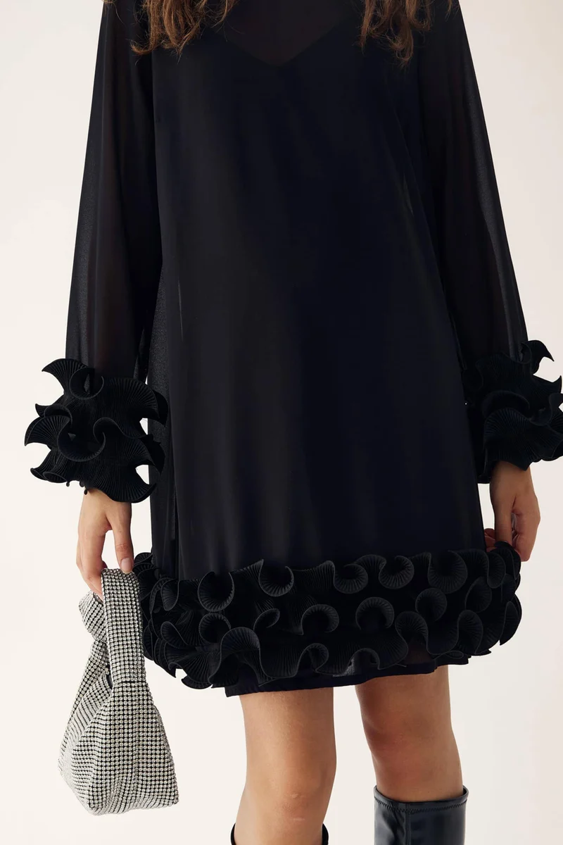 Noella - Latania Dress 14510001 - 004 - Black