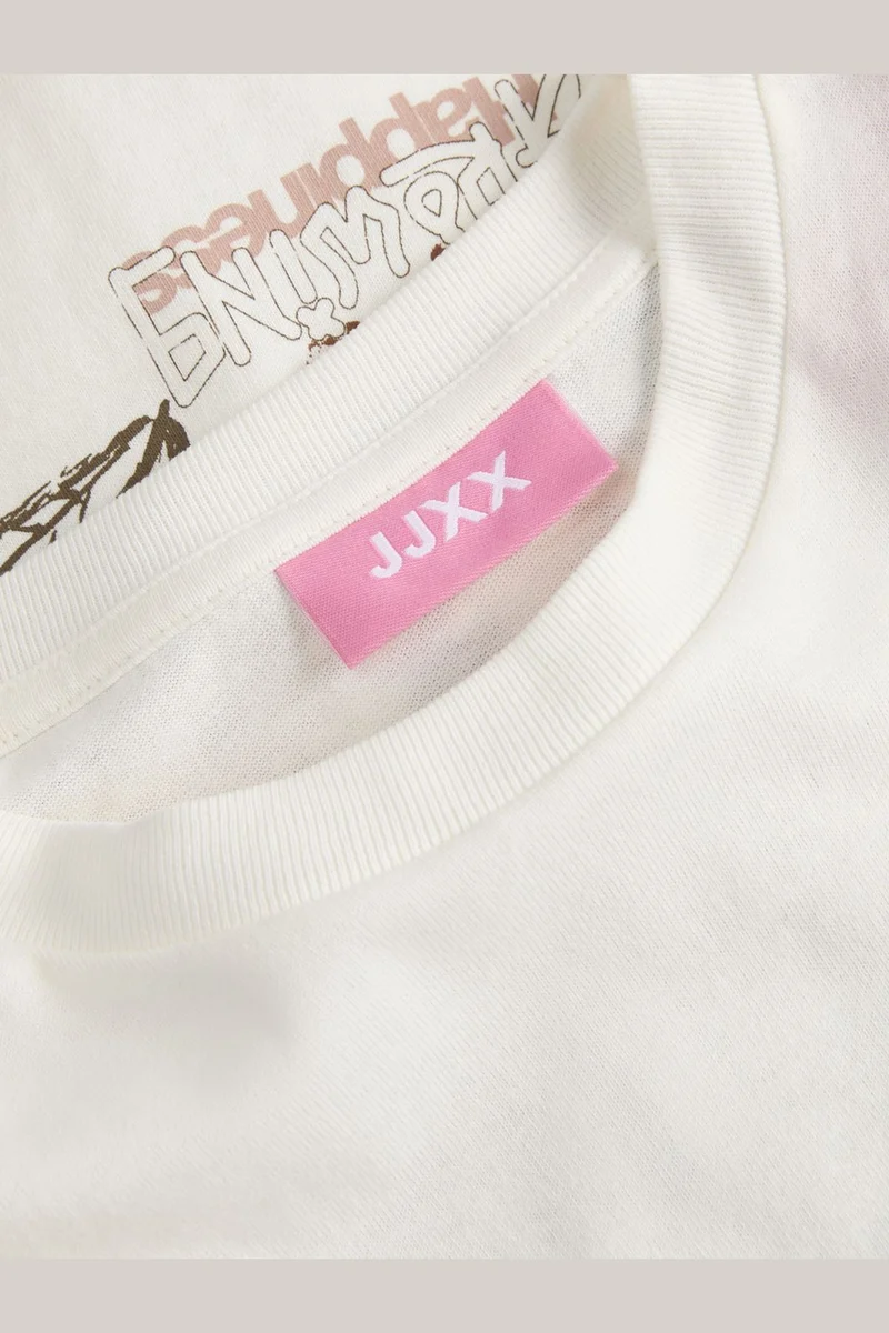 Jjxx - Jxmillow Loose Ss Tee Sp625 - 4872130 Vanilla Ice Natures