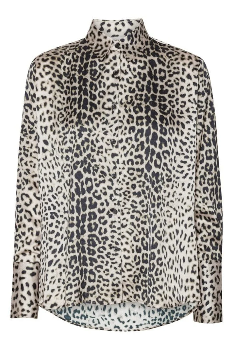 Karmamia - Joseph Shirt 2124 - Nude Leopard