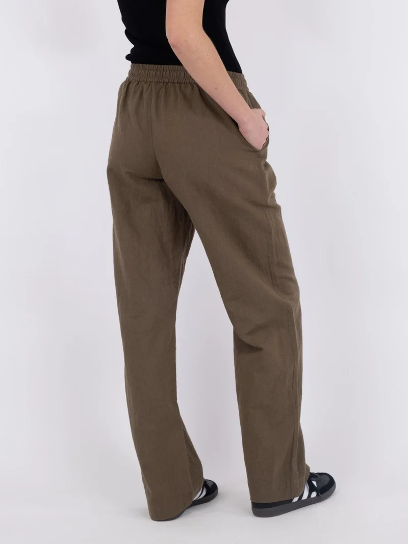 Neo Noir - Sonar Linen Pants - Army