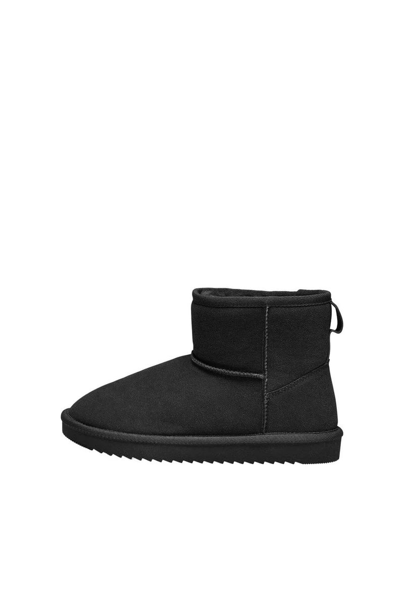 Only - Onlfeodora Teddy Lined Boot - 4676701 Black