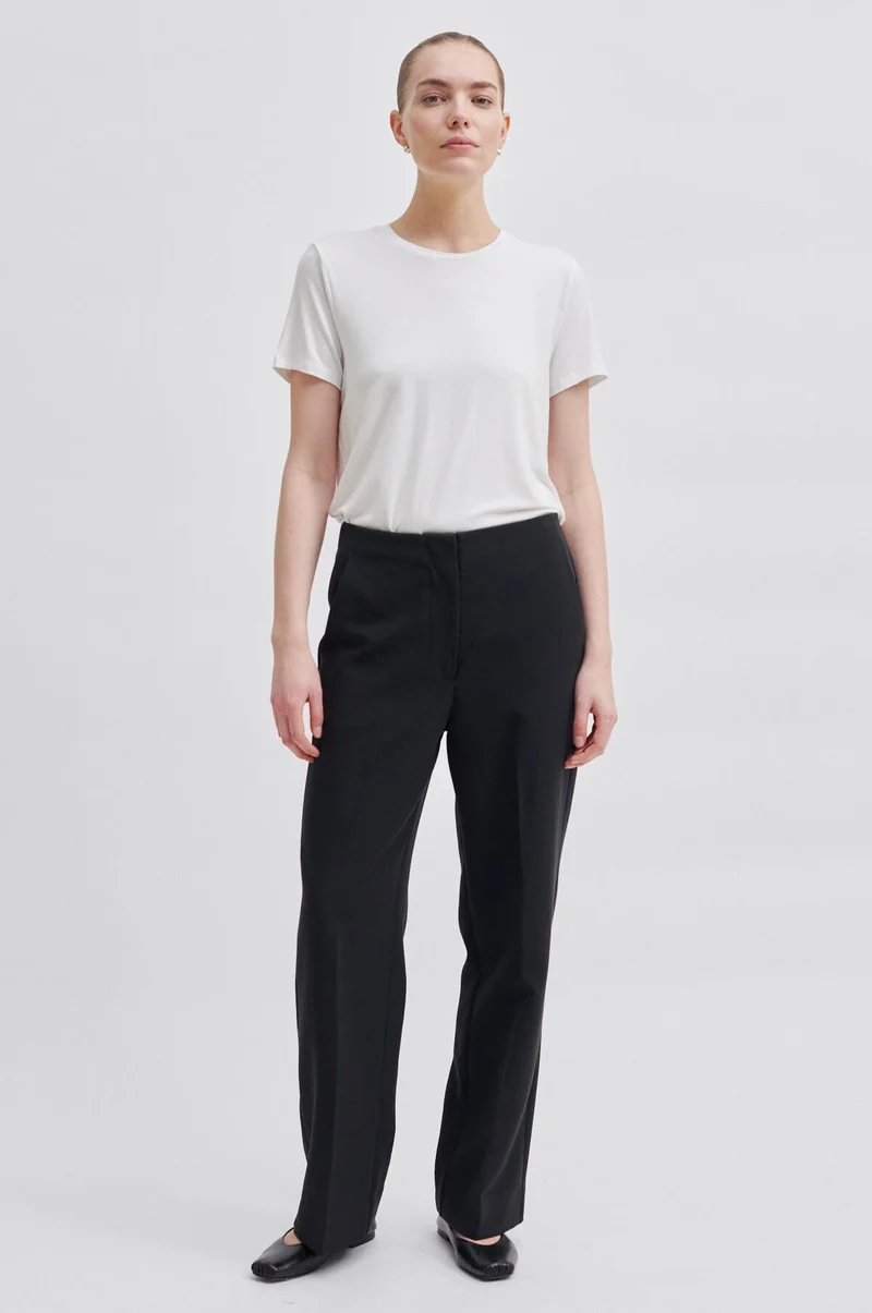 Second Female - Evie Classic Trousers 54385 - 8001 Black