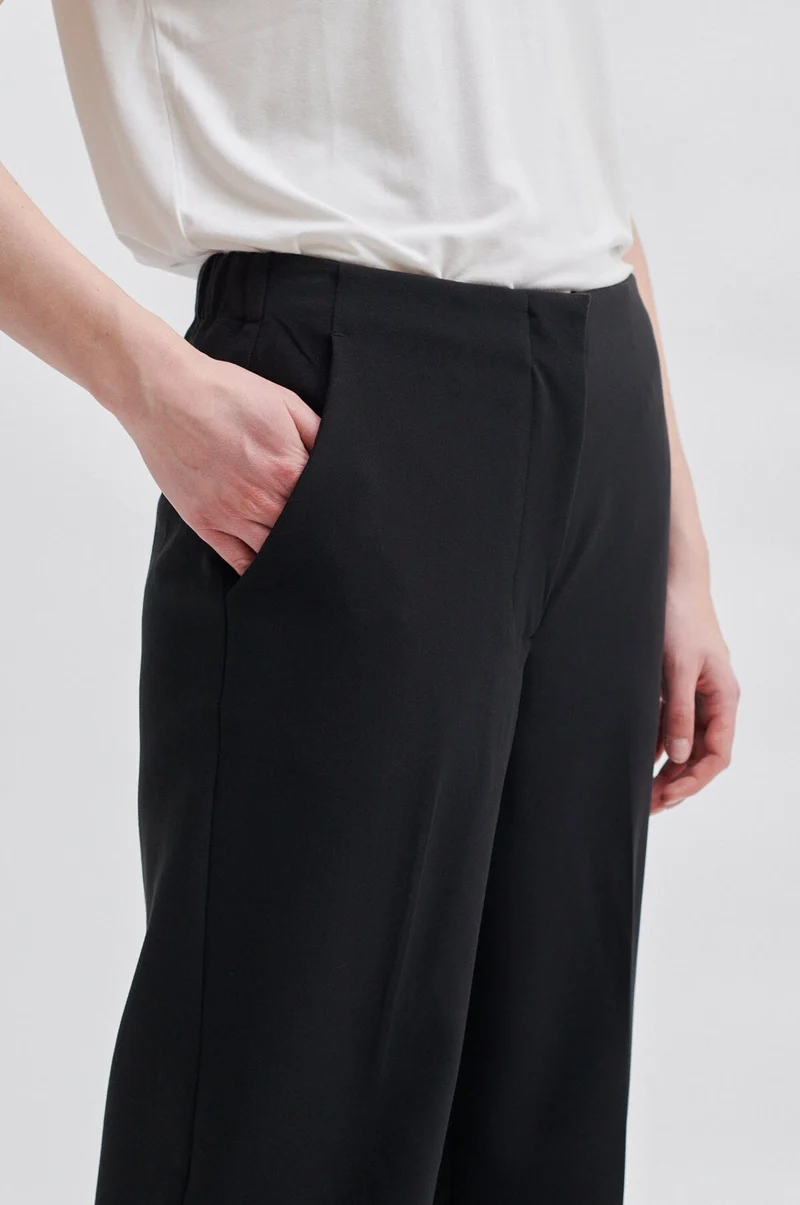 Second Female - Evie Classic Trousers 54385 - 8001 Black