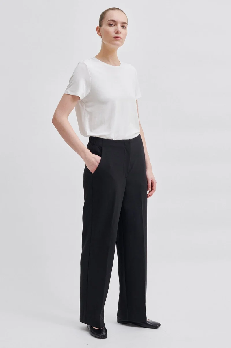 Second Female - Evie Classic Trousers 54385 - 8001 Black
