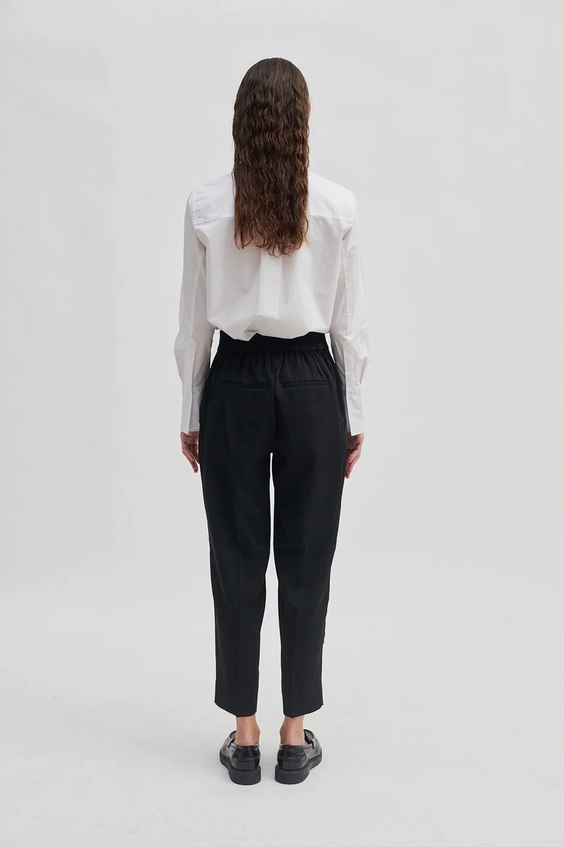 Second Female - Garbo Trousers 53964 - 8001 Black