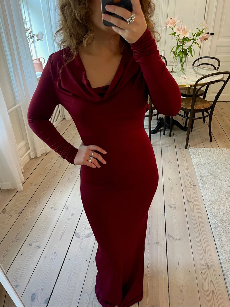 A-bee - Annelise Dress - Red