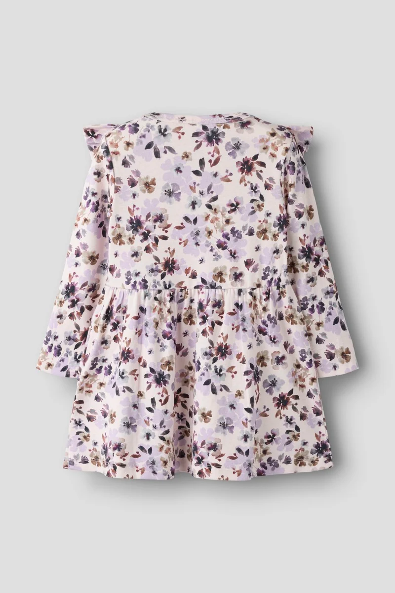 Name It - Nmfkayla Ls Dress Xnoos - 5098683 Calcite Grape Compote/Shopping Bag