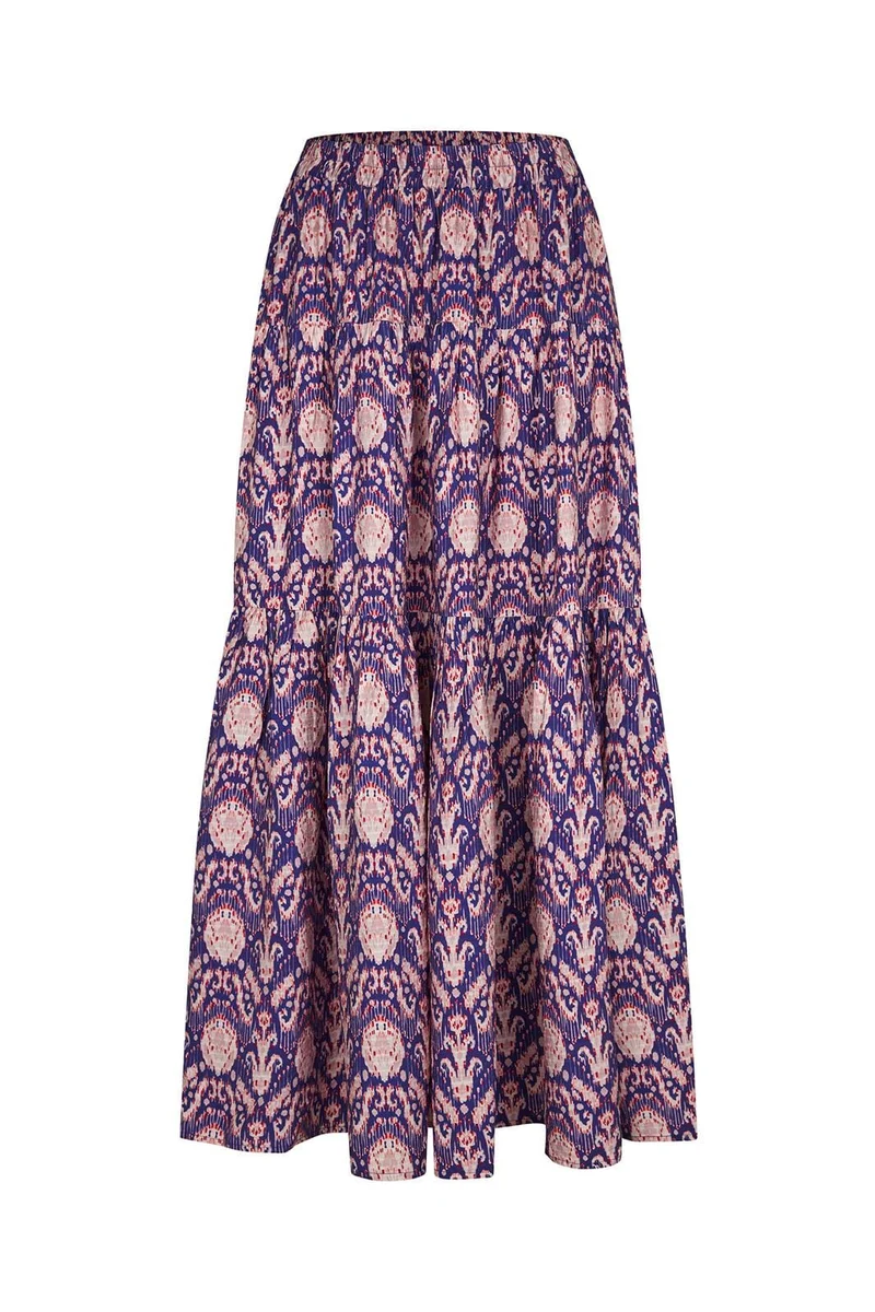 Lollys Laundry - Sunsetll Maxi Skirt26108-2003 - 64 Graphic Print