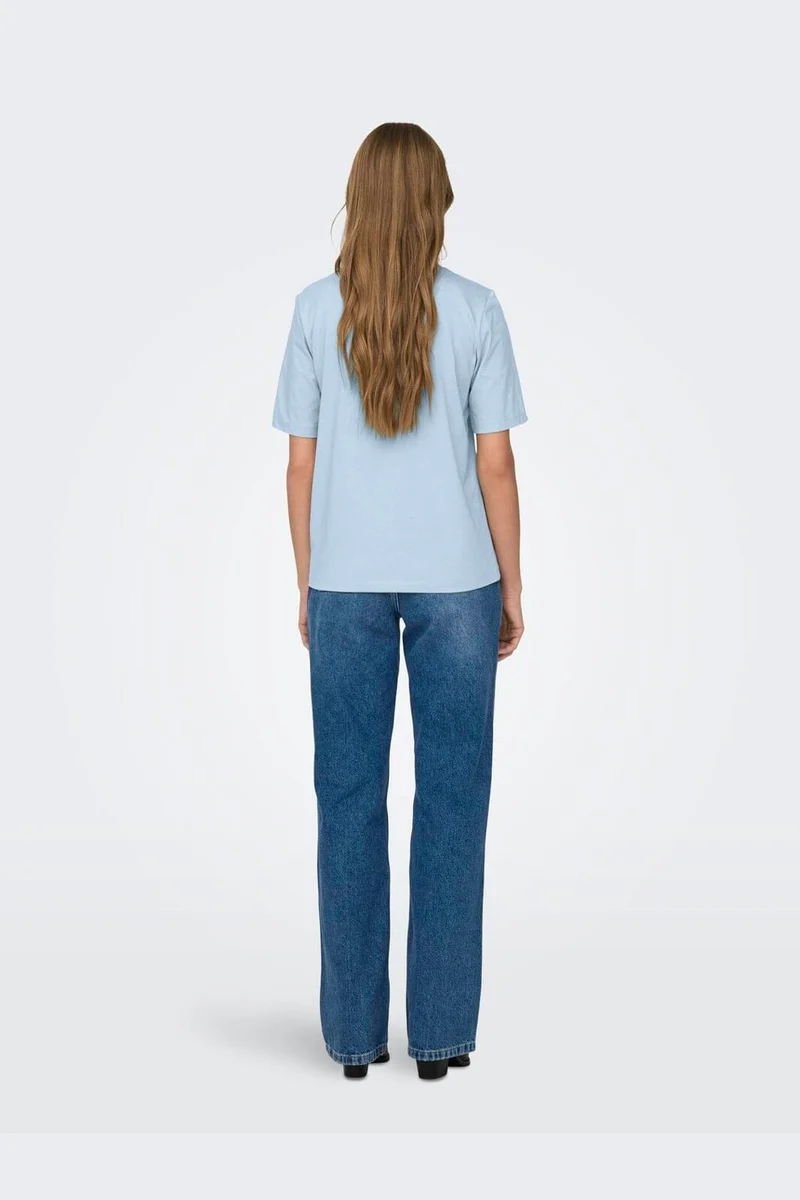 Only - Onl S/S Tee - 4959078 Cashmere Blue