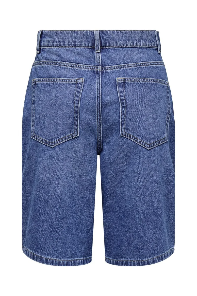 Only - Onlmerla Long Shorts Akm Moch - 4797727 Medium Blue Denim