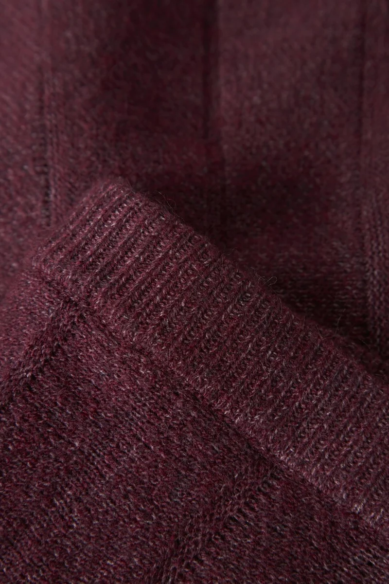 Name It - Nkfsonia Knit Skirt - 4889788 Burgundy