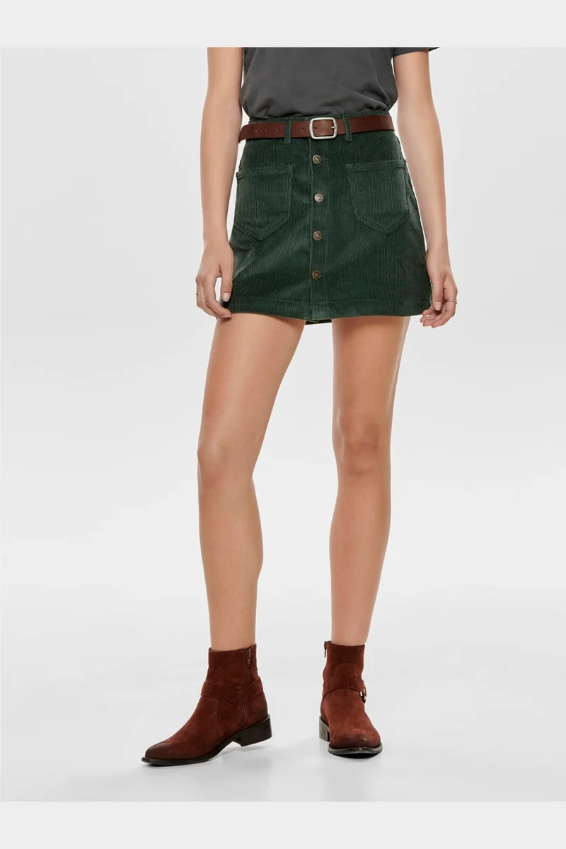Only - Onlamazing Global Cord Skirt - 3204763 Green Gables