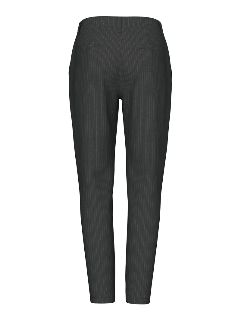 Pieces - Pcbosella Pinstripe Ankle Pant - 4857353 Magnet Pinstripe