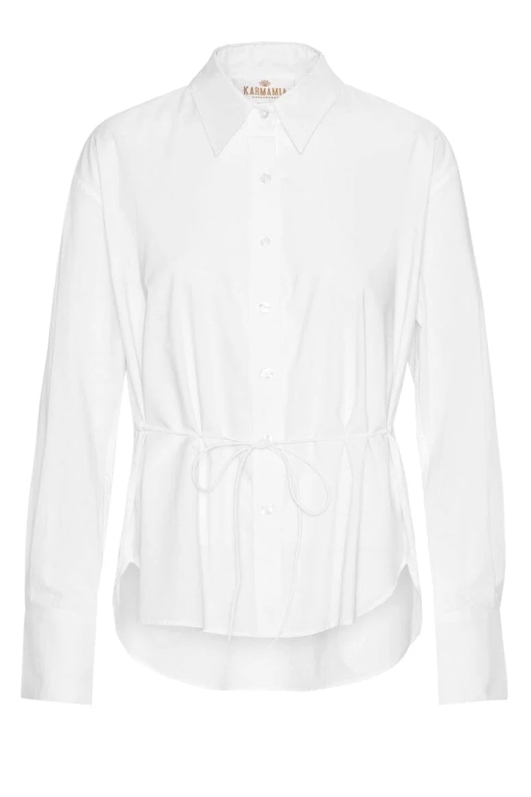 Karmamia - Edie Shirt 2101 - Cloud White
