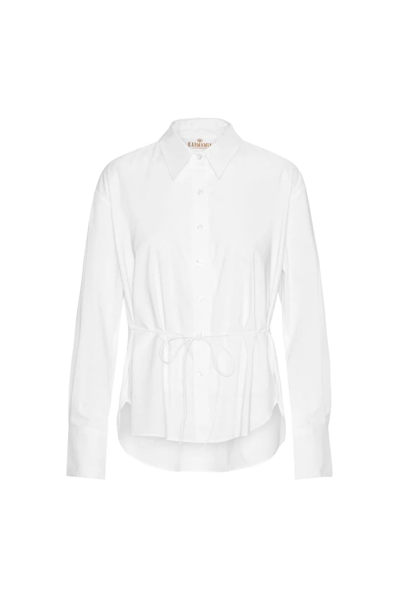Karmamia - Edie Shirt 2101 - Cloud White