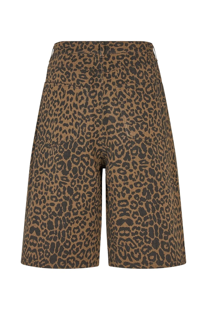 Lollys Laundry - Kall Shorts25461-2022 - 72 Leopard Print