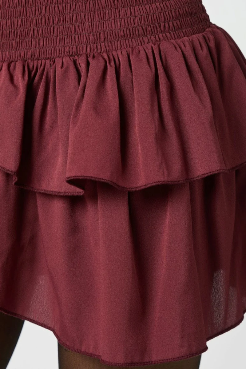 Neo Noir - Carin Skirt 158315 - 682 - Wine
