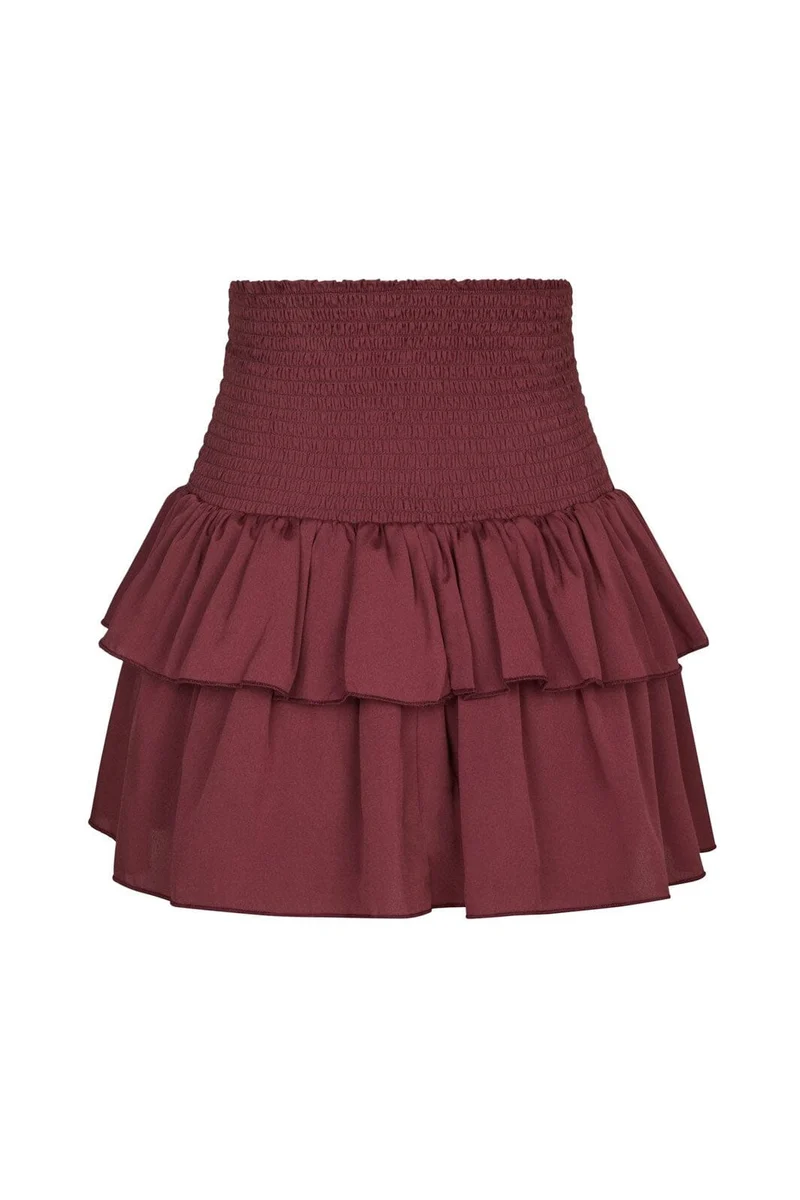 Neo Noir - Carin Skirt 158315 - 682 - Wine