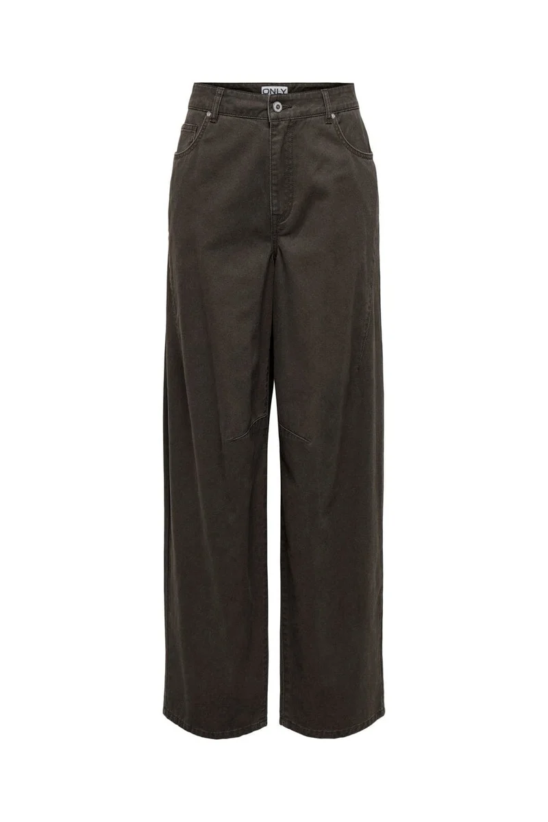 Only - Onlloisa Barrel Pant Ox - 4985242 Coffee Bean