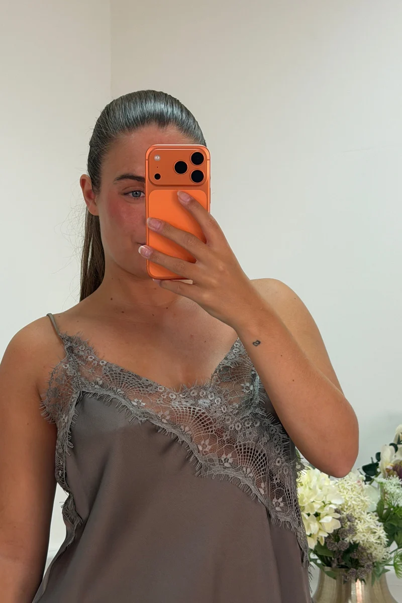 A-bee - Leni dress - Taupe