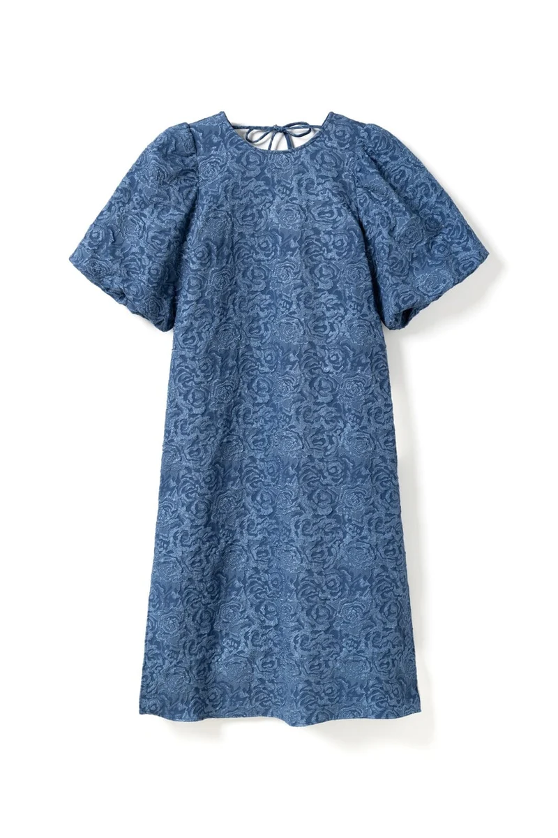 Noella - N-Pastis Long Dress 14840001 - 1004 - Dusty Blue