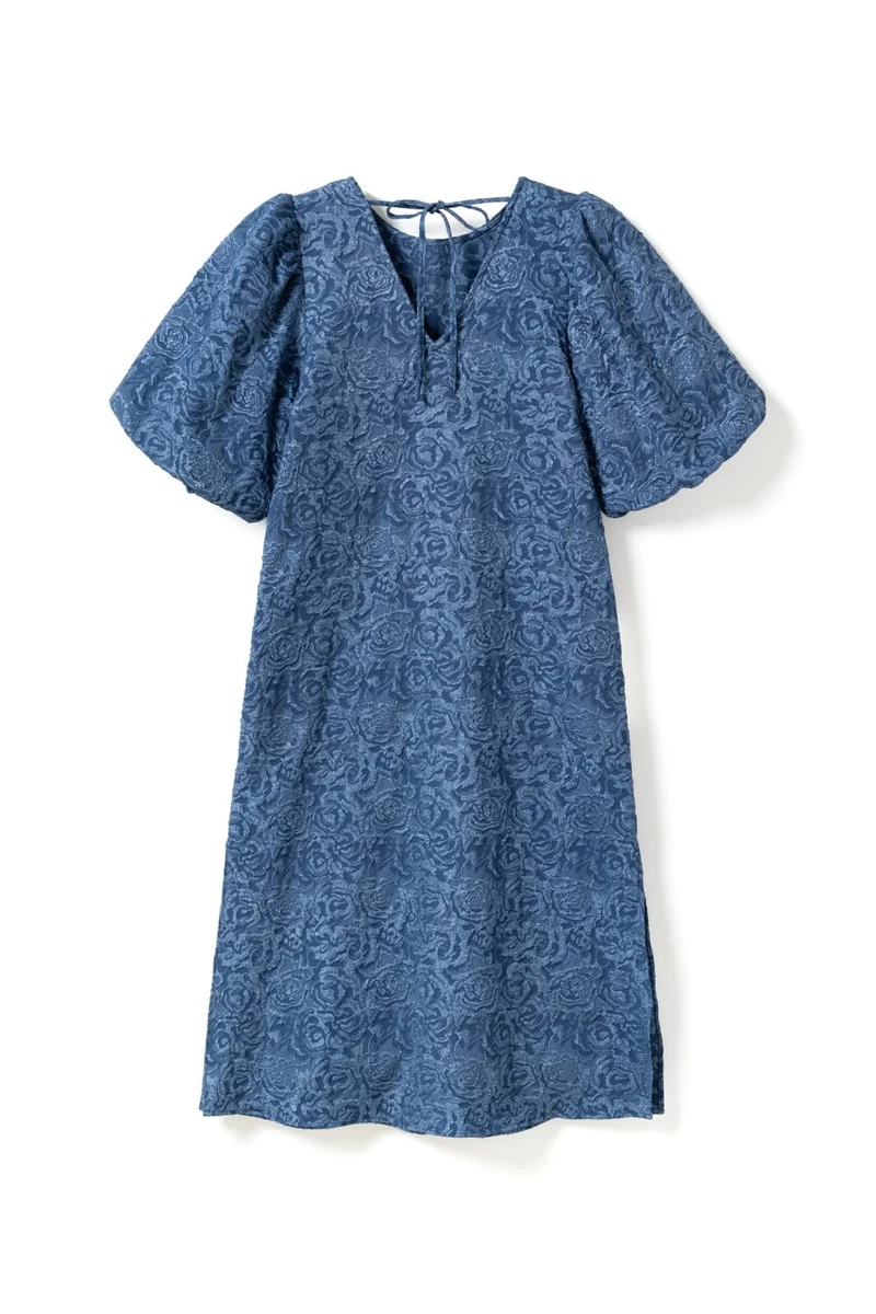 Noella - N-Pastis Long Dress 14840001 - 1004 - Dusty Blue