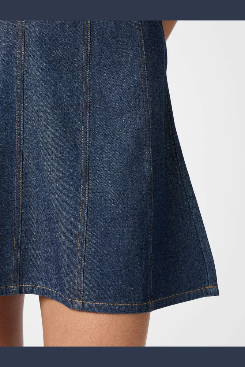 Neo Noir - Nava Denim Dress 164290 - 534 - Dark Blue