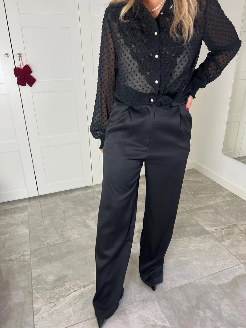 Dear Molly - Classic Pants 144829B - Black