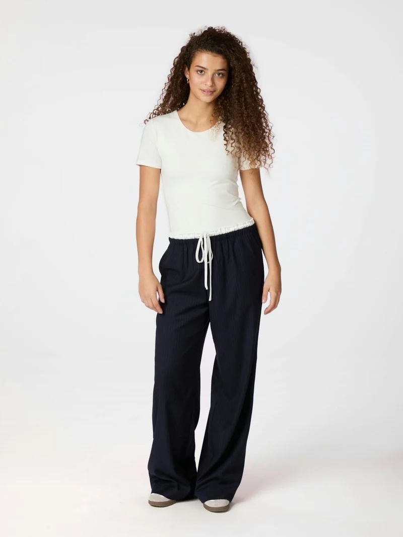 Neo Noir - Julius Pinstripe Pants 164718 - 141 - Navy