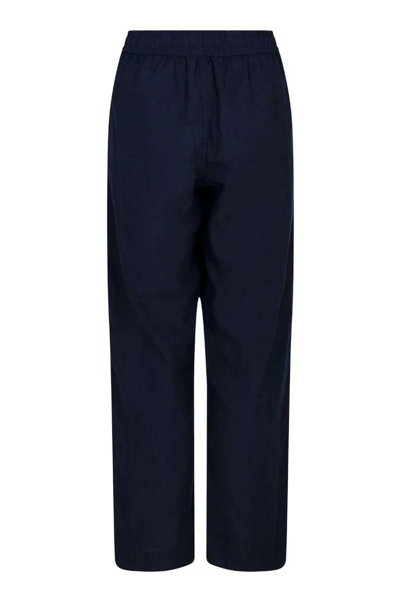 Neo Noir - Sonar Linen Pants - Navy