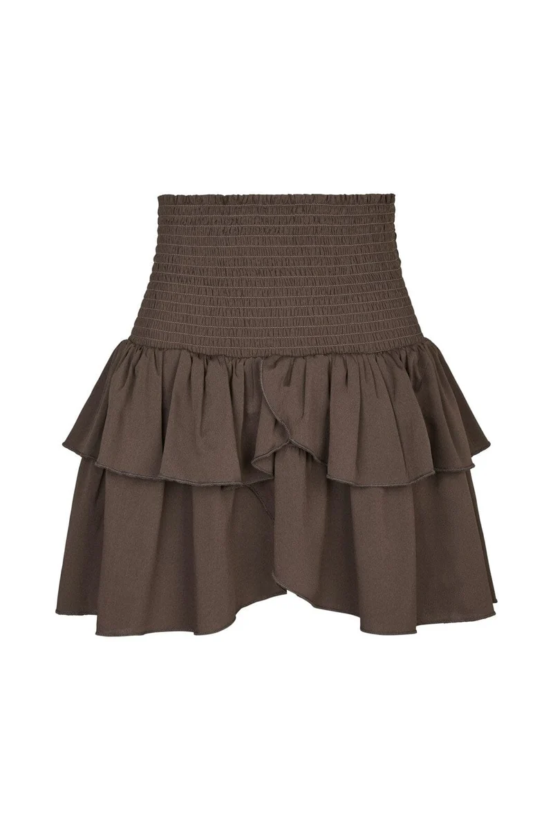 Neo Noir - Carin Skirt 158315 - 676 - Dark Brown