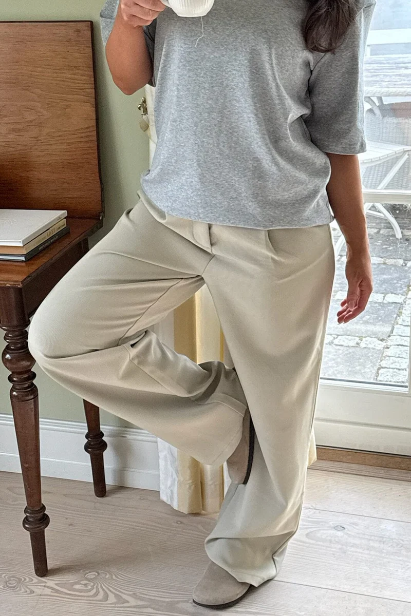 BYIC - Celinaic Pants A2351 - Dusty Beige