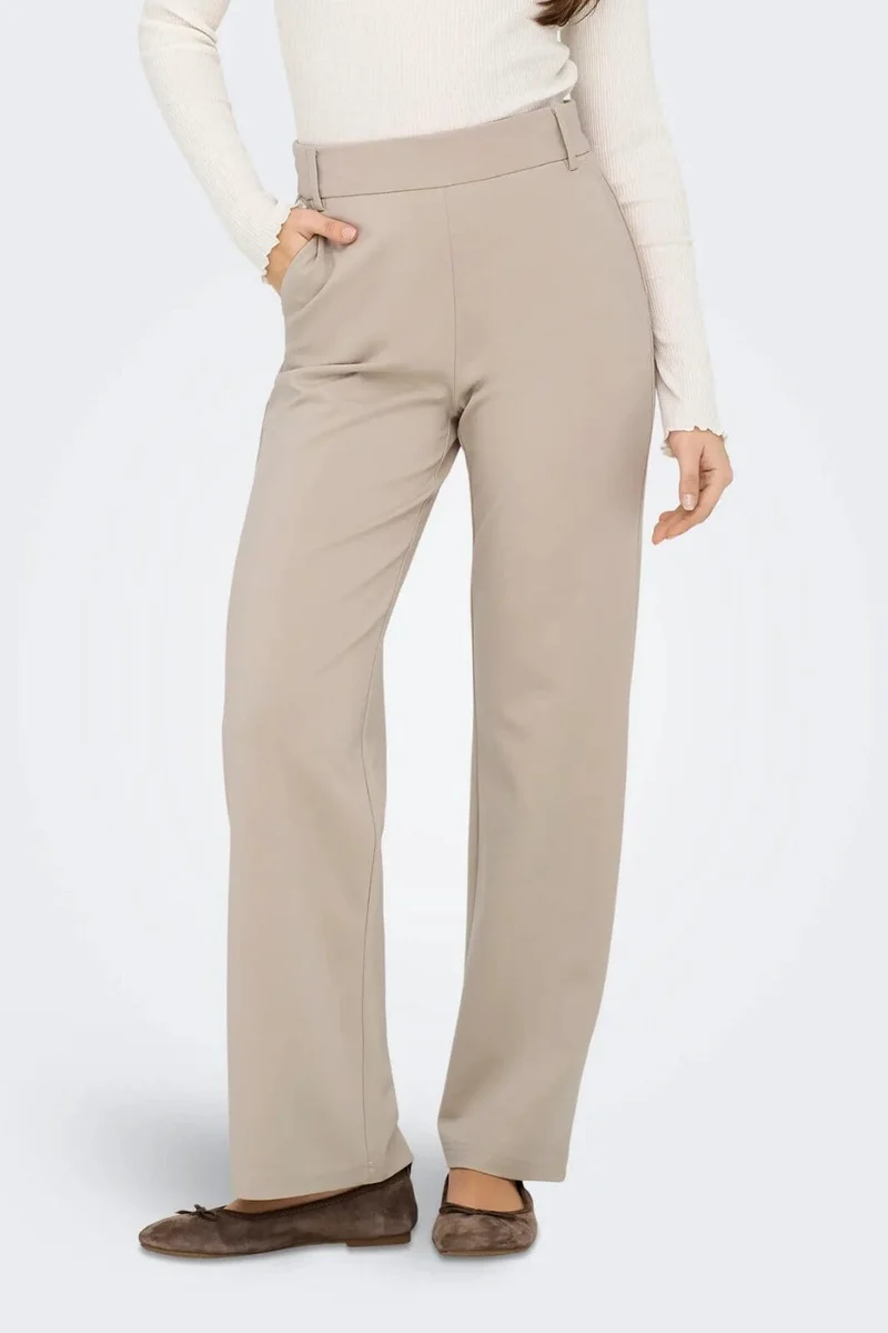 Only - Onlpoptrash Life Straight - 4762102 Pure Cashmere
