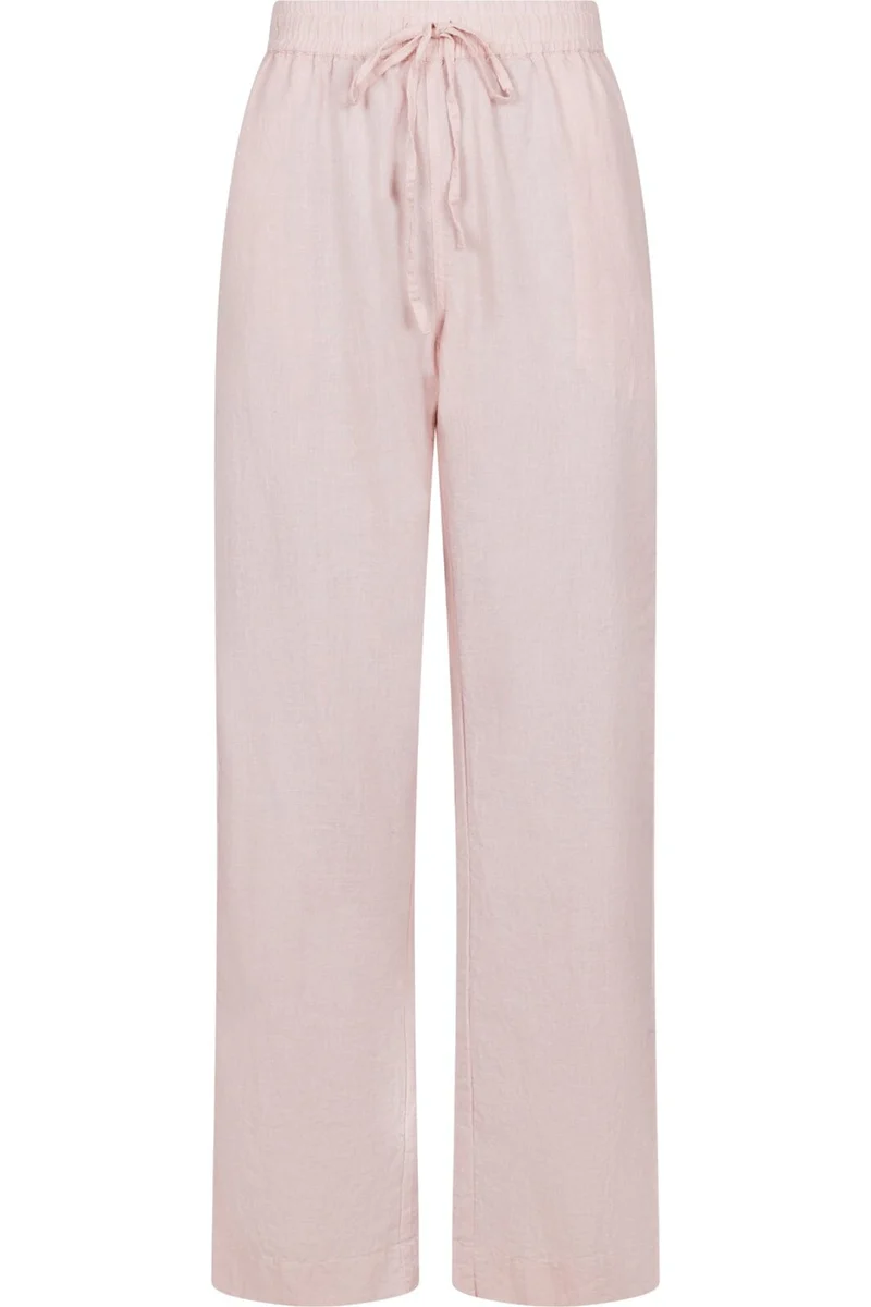 Neo Noir - Sonar Linen Pants - Rose Smoke