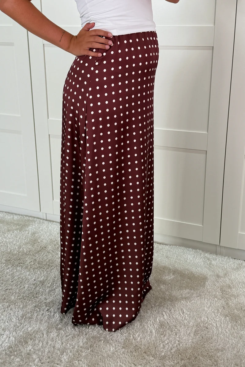 A-bee - Sabrina Skirt - Dark Maroon